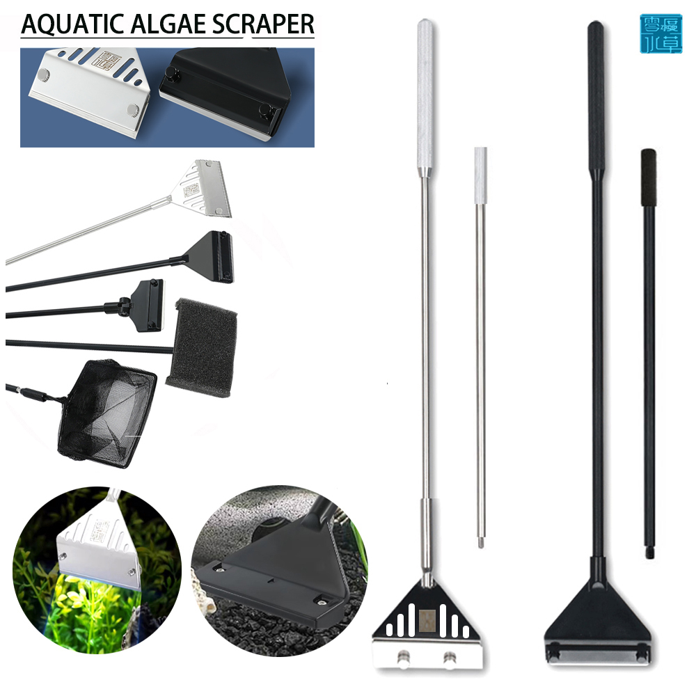 Planted Aquarium Cleaning Kit - Akwarium ze stali nierdzewnej skrobak do