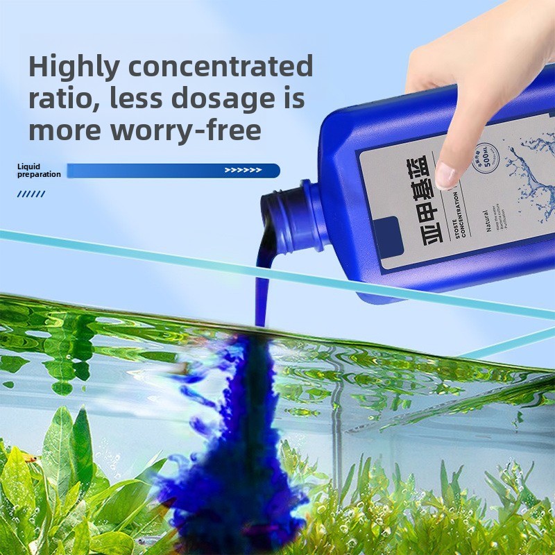 Aquarium Plant Nutrients - Koncentrat Niebieskiego Metylenu 200ml/500ml do Dezynfekcji