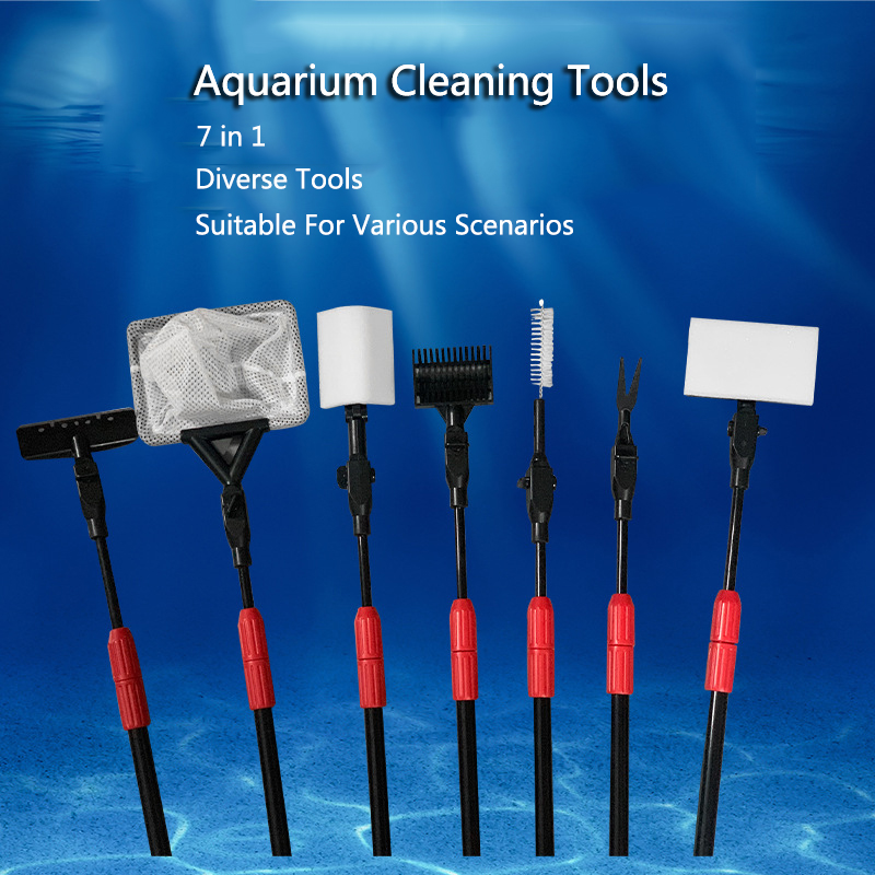 Planted Aquarium Cleaning Kit - 7w1 Zestaw narzędzi do czyszczenia akwariów
