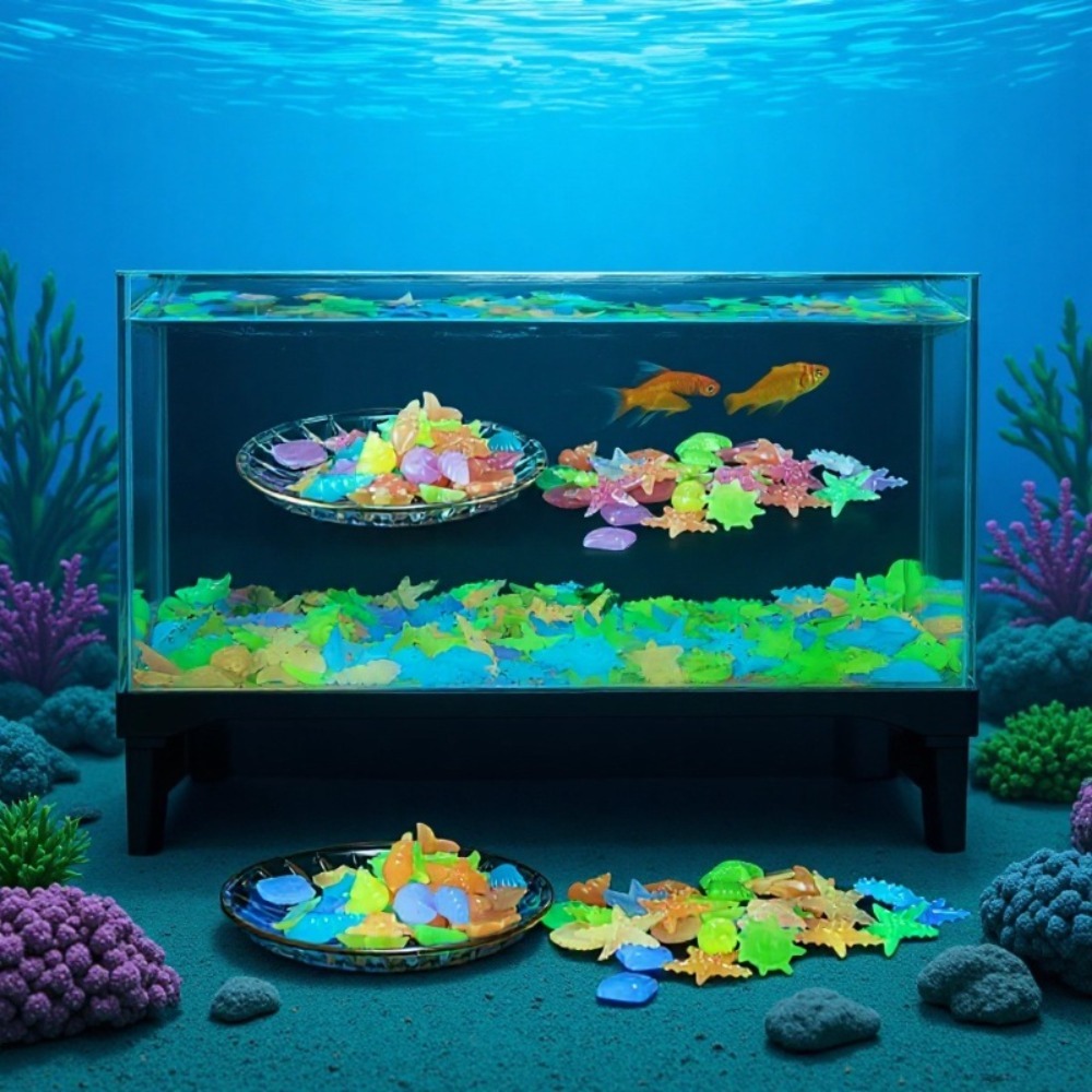 Świecące, luminousowe kamienie – Planted Aquarium Supplies recenzja i cena