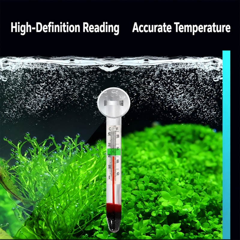 Szklany termometr do akwarium  – Planted Aquarium Water Temperature recenzja i cena