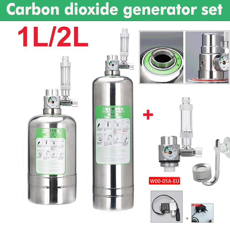 System generatora CO2 do akwar – Planted Aquarium Supplies recenzja i cena