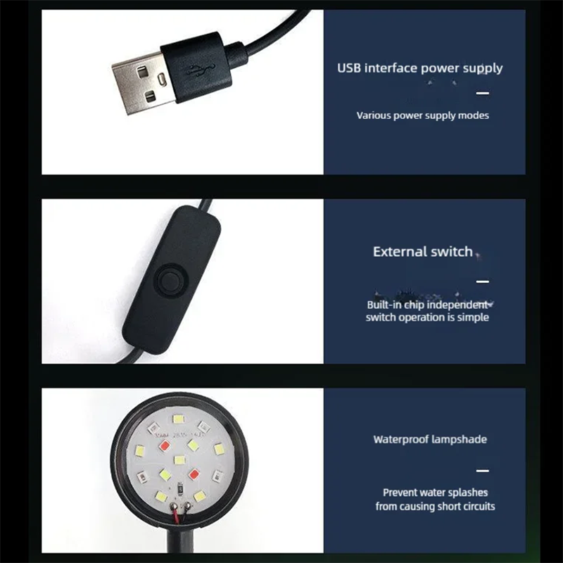 Lampka LED USB do akwarium z k – Planted Aquarium Mini recenzja i cena