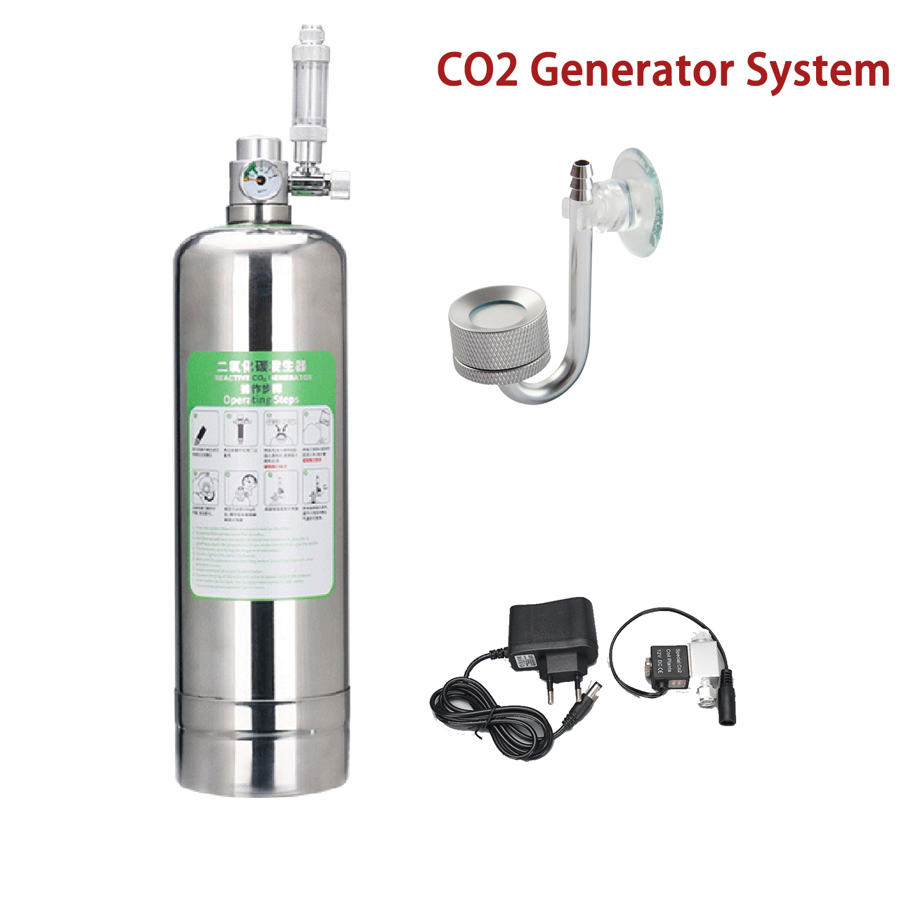 Zestaw do akwarium CO2 System  – Aquarium Plant Nutrients recenzja i cena